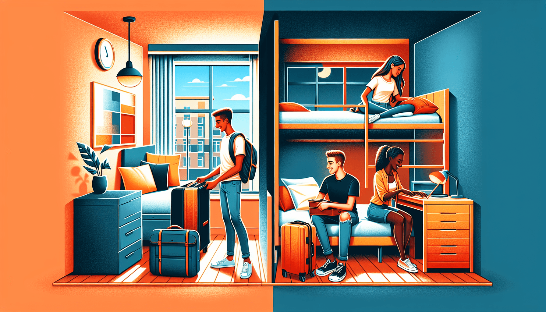 WG-Tausch vs. Studentenwohnheim: Was ist günstiger für Austauschstudierende?